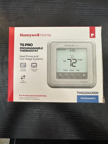 Honeywell pro programmable - honeywell,