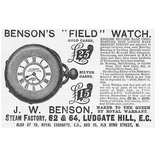 Benson field watch - benson's, 'field'