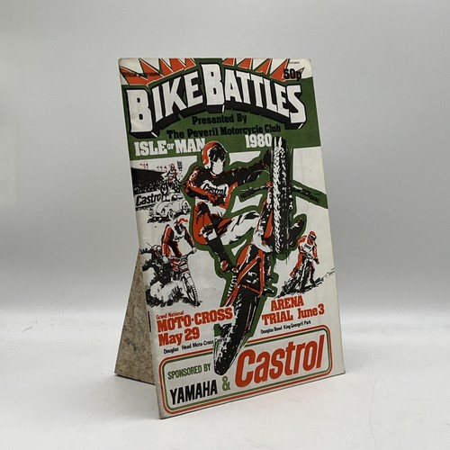 Bike battles 1980 programme - battles,