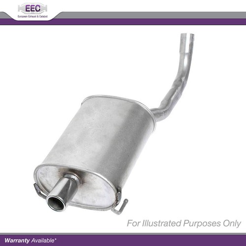 Exhaust rear back box - box, for