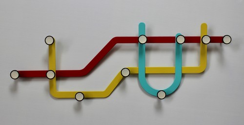 Umbra subway hook coat rack - hook,