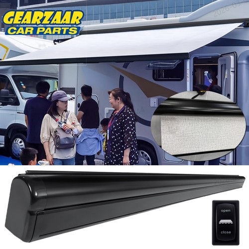 Electric awning wind roll out - awning,