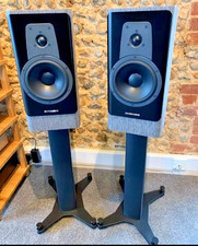 Dynaudio Contour 20i stand mount speakers with stands