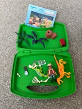 playmobil travel set 70108, dino explorer , exc cond, complete