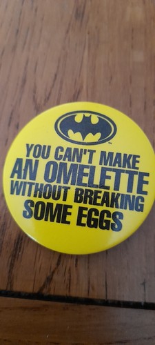 Vintage batman cant make - batman, an