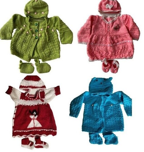 Hand knit baby - (girls, boys)