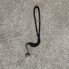 Quality Elegant Tasbeeh 99  Muslim Prayer Beads Rosary - Black