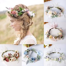 Flower Crown Women Girl