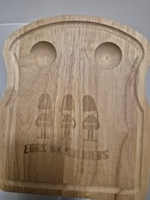 Crofton Wooden Brunch Serving Board - Egg & Soldiers 