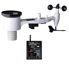 ECOWITT Weather Stations WN1980, 5 in 1 Wireless Outdoor Weather Station Sensor