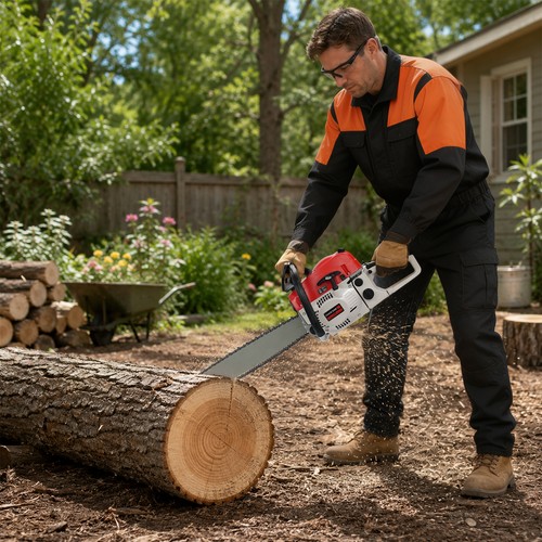 52cc petrol chainsaw - 52cc,