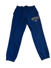 Hoodrich Mens Blue Tracksuit Jogging Sports Casual Comfortable Bottoms Large