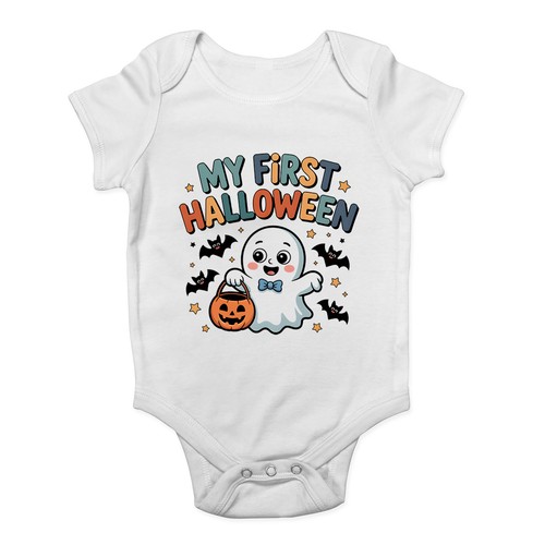 First halloween ghost - ghost, blue