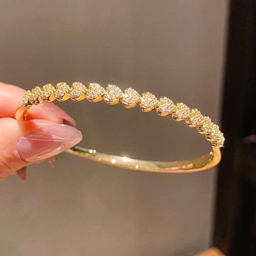 18k gold plated love heart - plated,