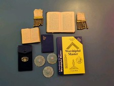 Vintage Masonic Memorabilia mix of items rare collection