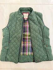 Joules Quilted Green Gilet