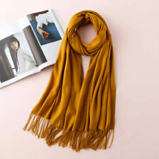 Winter Cashmere Scarf Stole Blanket Wrap scarves Soft Big Luxury Ladies