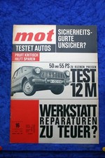 Mot 16/63 Ford 12 M Citroen 2