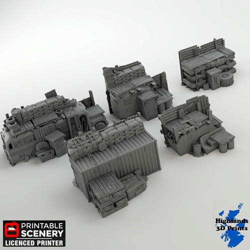 Junkfort ramparts scatter - junkfort,