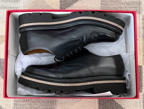 Boxed grenson curt black - boxed, ‘curt’