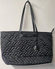 Radley Tote Bag Black Quilted