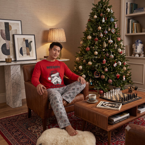 Mens pyjama star - wars, merry