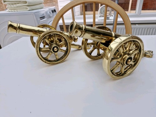 Pair solid brass 1812 - of,