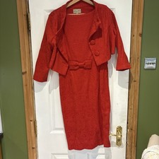 Women’s Red Suit Dress Used But In Great Condition. Size Uk12