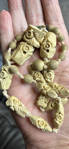 Antique edwardian tagua - antique,