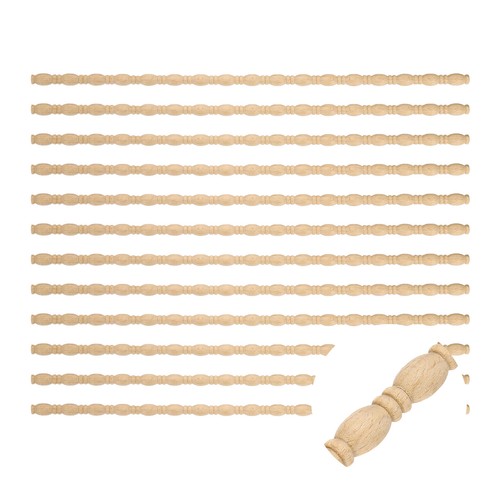 12pcs decorative wood - 15.75",