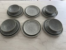 Denby Halo Speckle 16 Piece