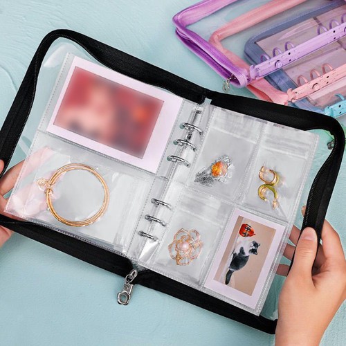 Jewelry storage book with - jewelry,