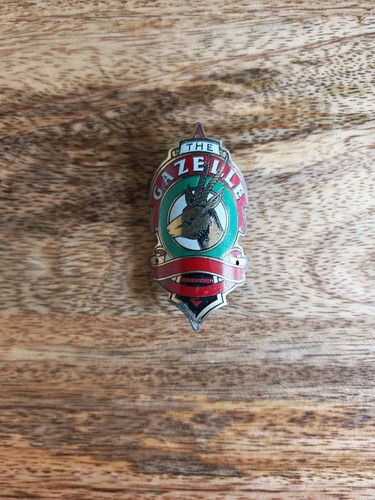 Gazelle head badge - badge, vintage