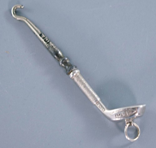 Antique sterling silver golf - sterling,