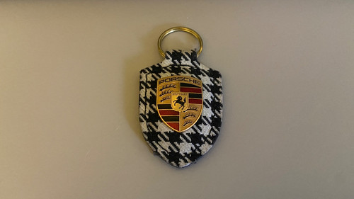 Genuine porsche pepita crest - genuine,