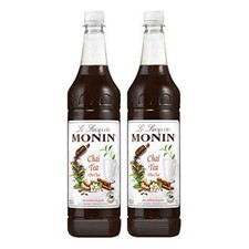 Monin Chai Tea Syrup 1L x 2
