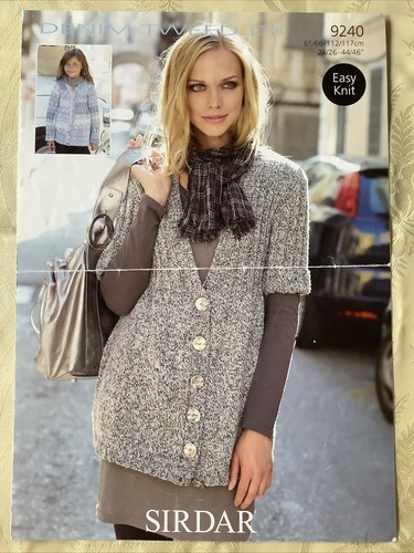Sirdar denim tweed knitting - tweed,