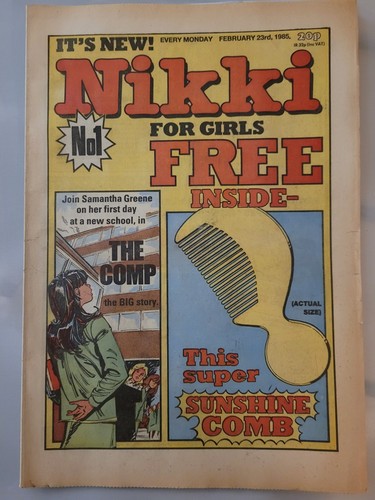 Nikki comic for girls 1987 - girls, uk