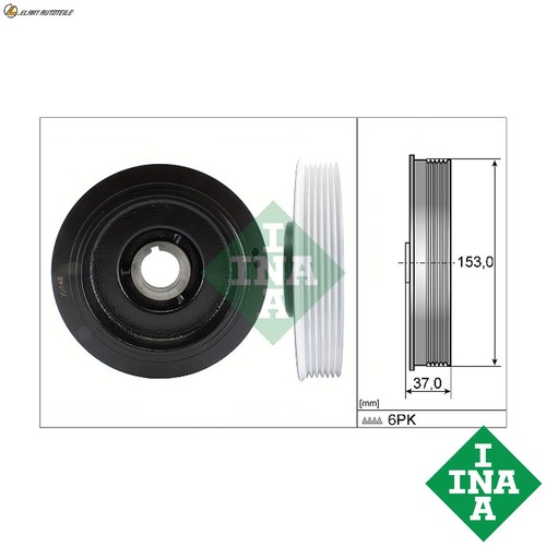 Belt pulley crankshaft 544 - crankshaft,