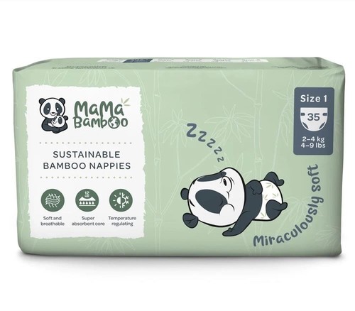 Mama bamboo eco nappies - mama,