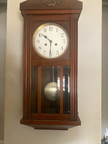 Antique junghans wall clock - antique,