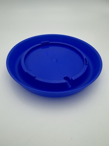 Copele blue plastic tray - blue, 10.5"