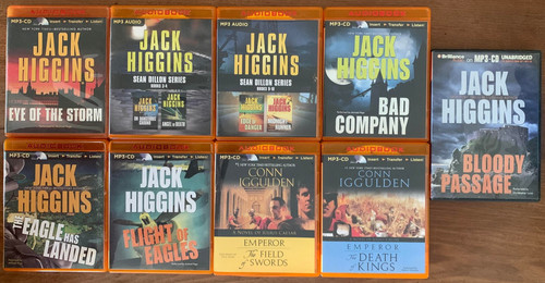 Jack higgins audio book mp3 - audio,