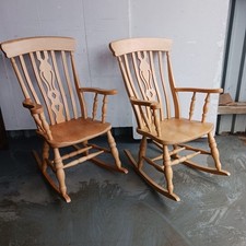 Pair modern beech - pair, of