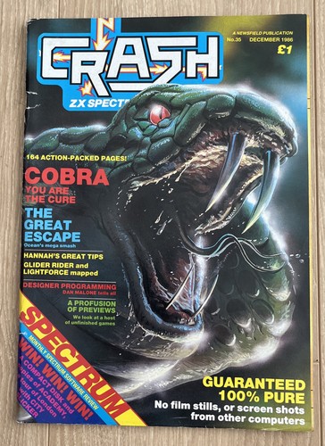 Crash magazine spectrum - zx,