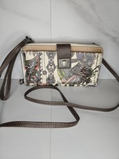 Vintage Sakroots Multi Compartment Cross Body Bag