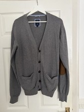 Gant Men's Grey Smart Cardigan
