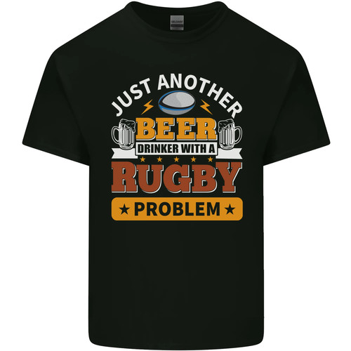 Beer drinker with rugby - drinker,