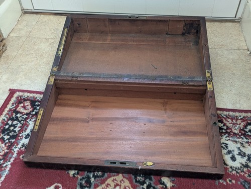 Antique writing slope - slope, with