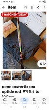 Penn Uptide 9ft 9inch Rod Come